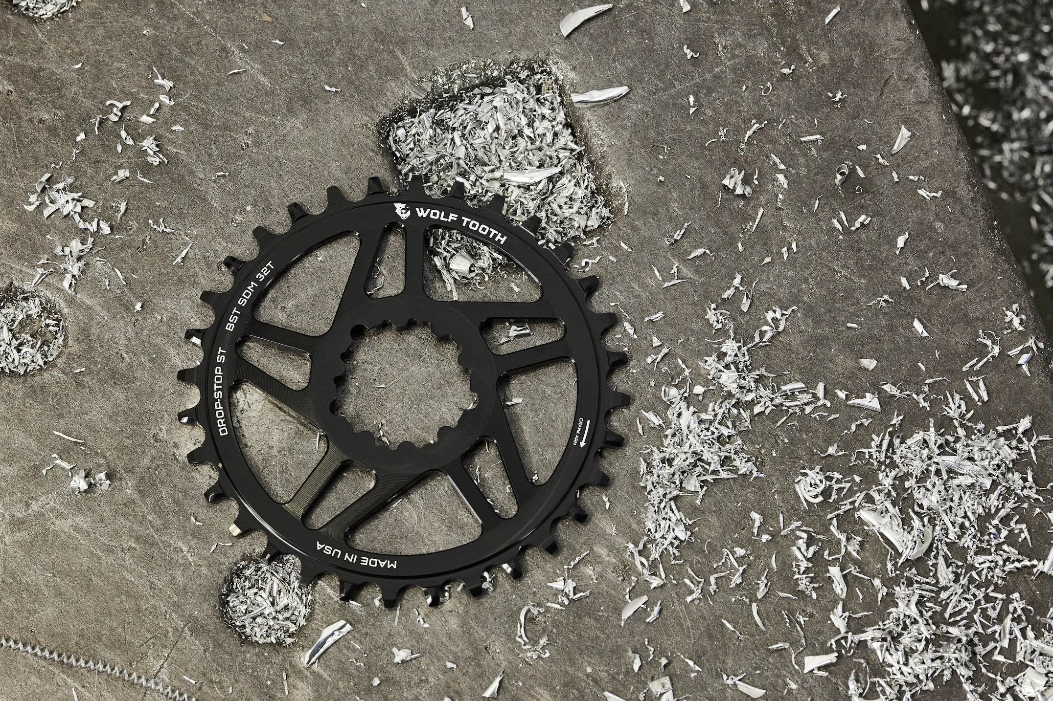 Drop-Stop ST Direct Mount Chainrings for SRAM Cranks – Wolf Tooth Drop-Stop ST Direct Mount Chainrings for SRAM Cranks – Wolf Tooth