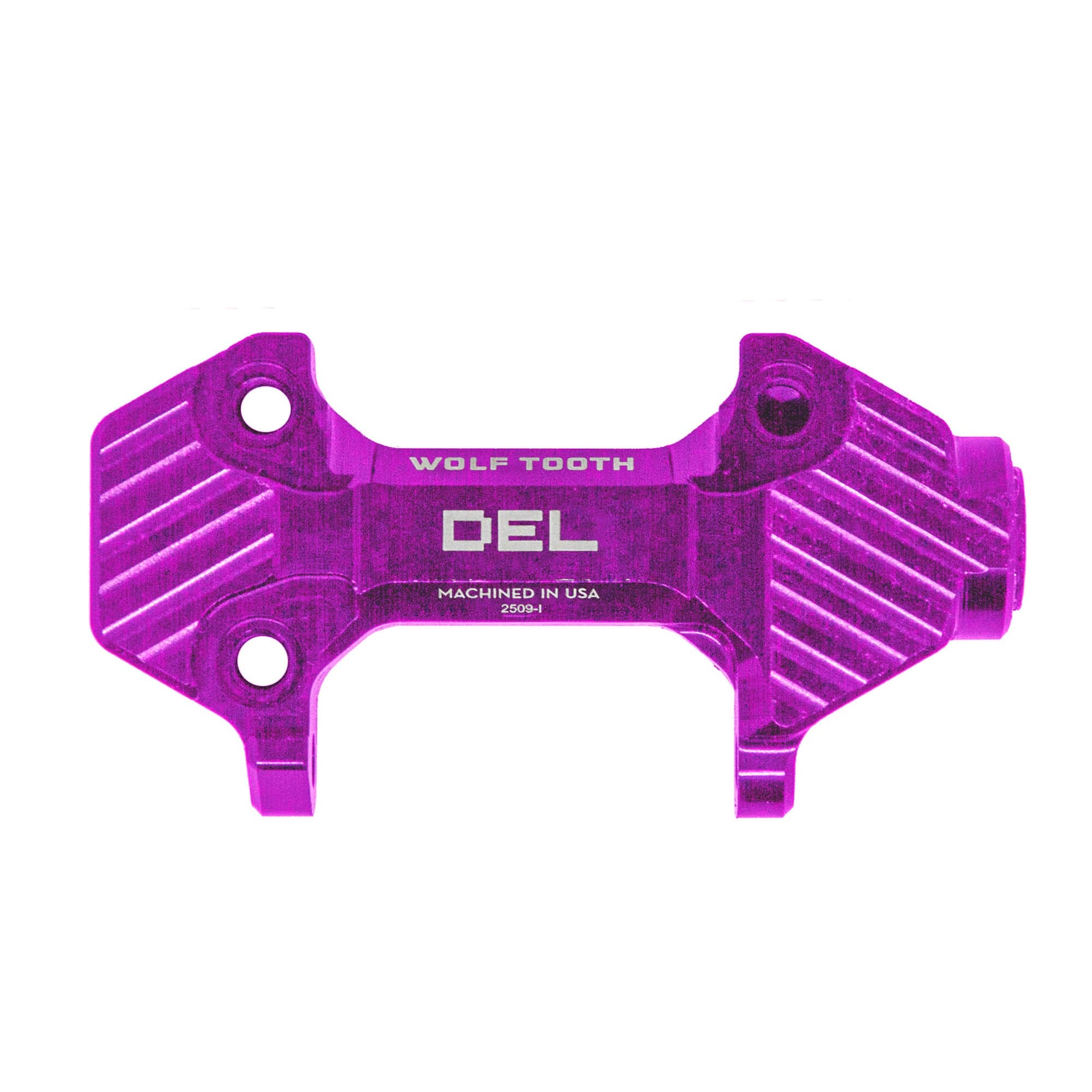 DEL Gravel Race Pedal Body - Left - Ultraviolet Purple Clipless Pedal Replacement Parts