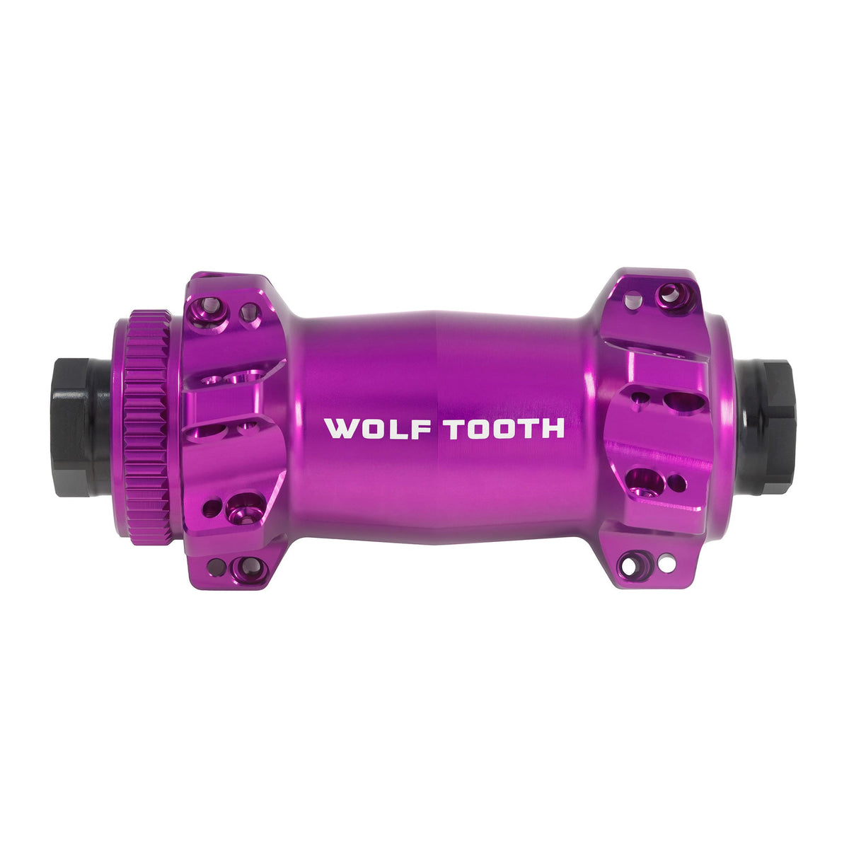 Ultraviolet Purple Mountain Front Hub - Straight Pull Centerlock Boost