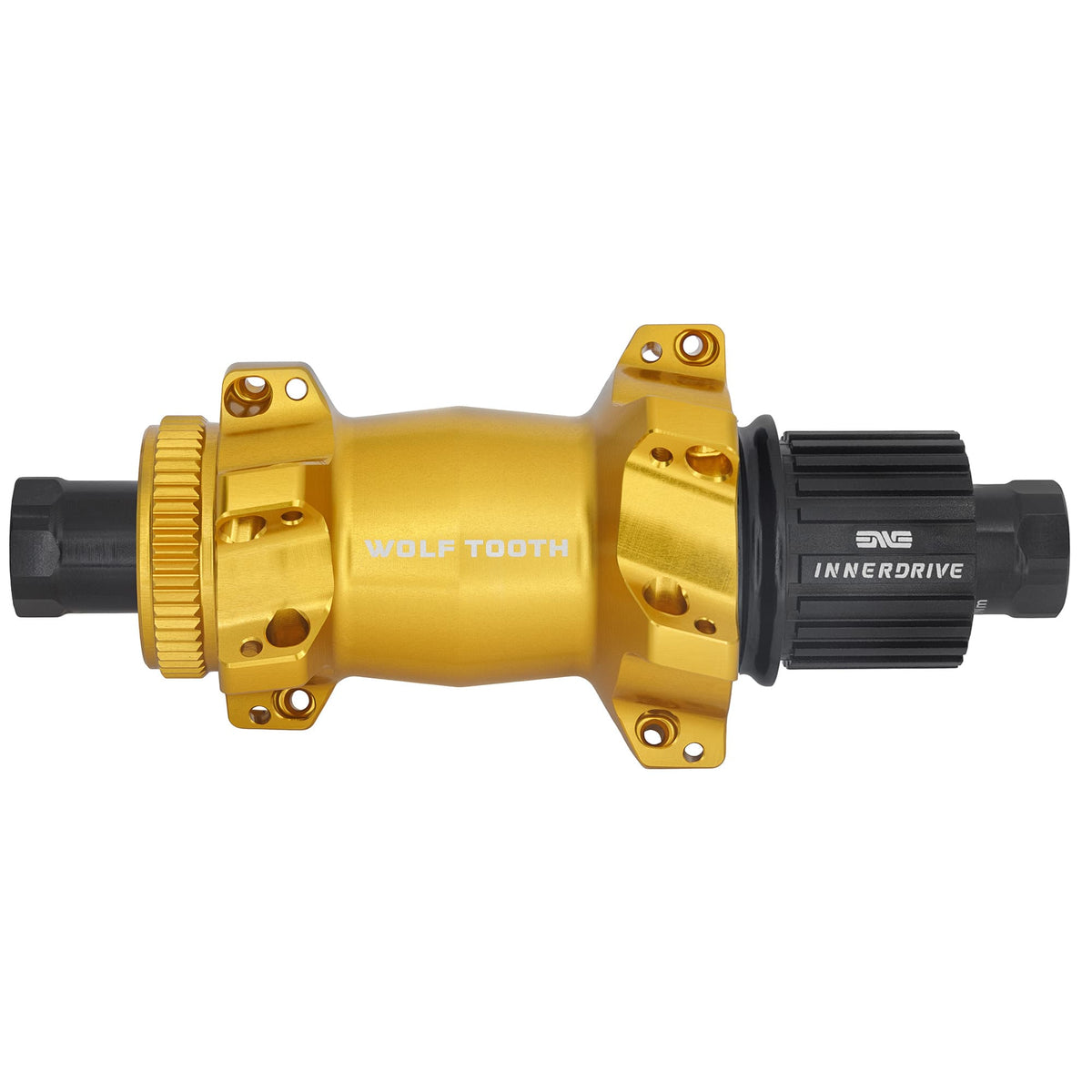 Gold / Micro Spline / 40t Road / Gravel Rear Hub - Straight Pull Centerlock