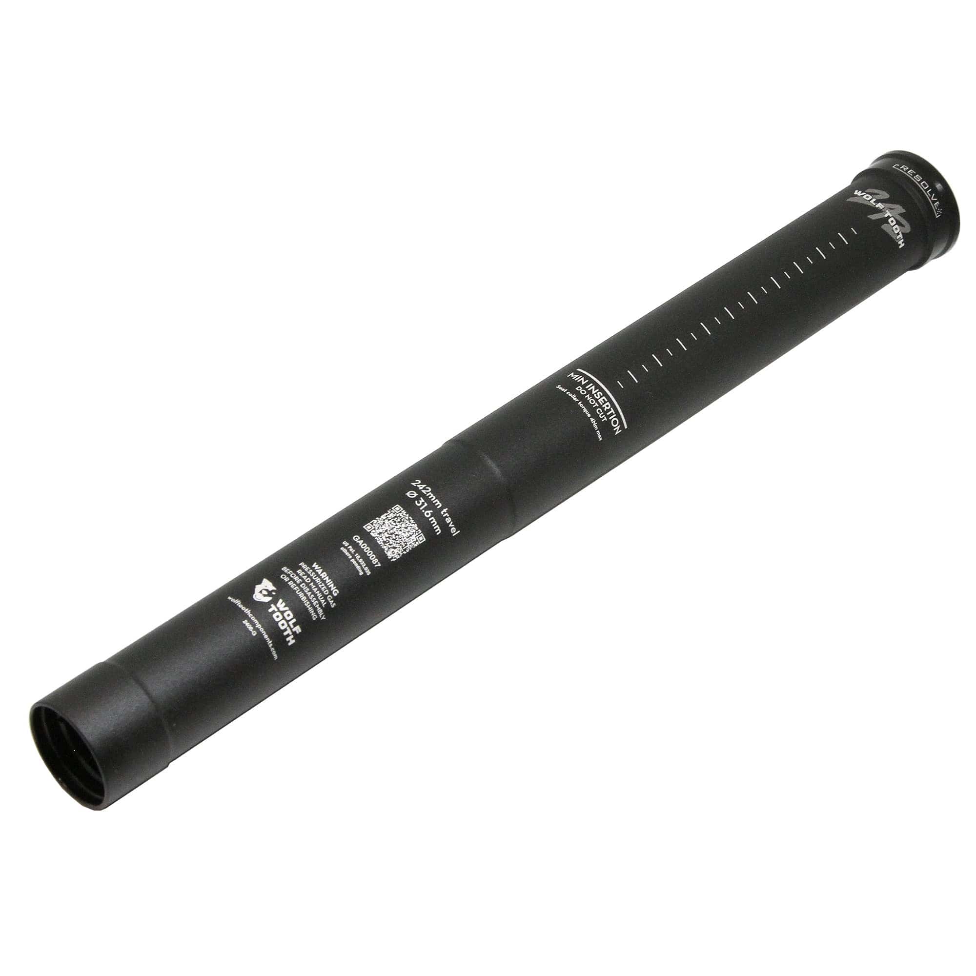 12H. Lower Tube & Bushing 31.6 - 242 Resolve Dropper Post Replacement Parts