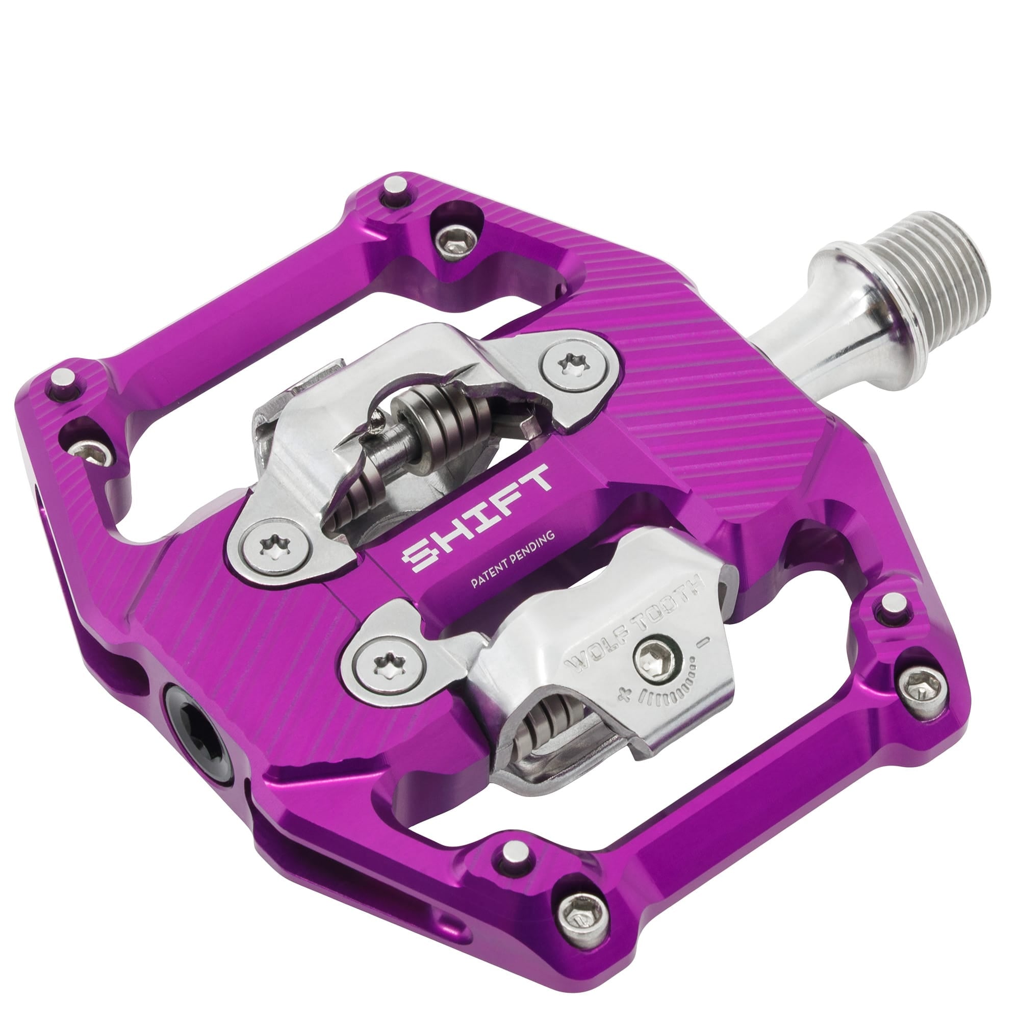Ultraviolet Purple SHIFT Gravity Clipless Pedal