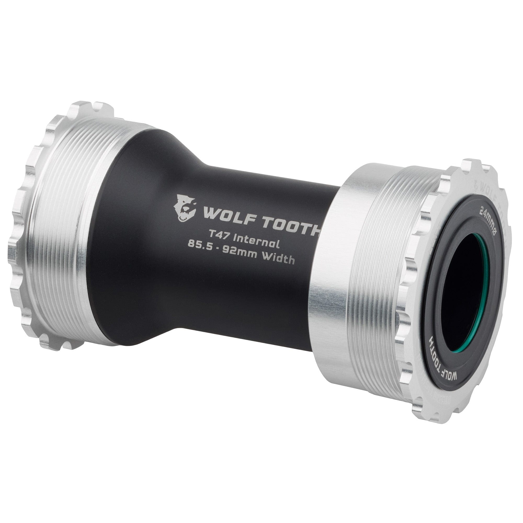 24mm / Raw Silver T47 Internal Bottom Bracket