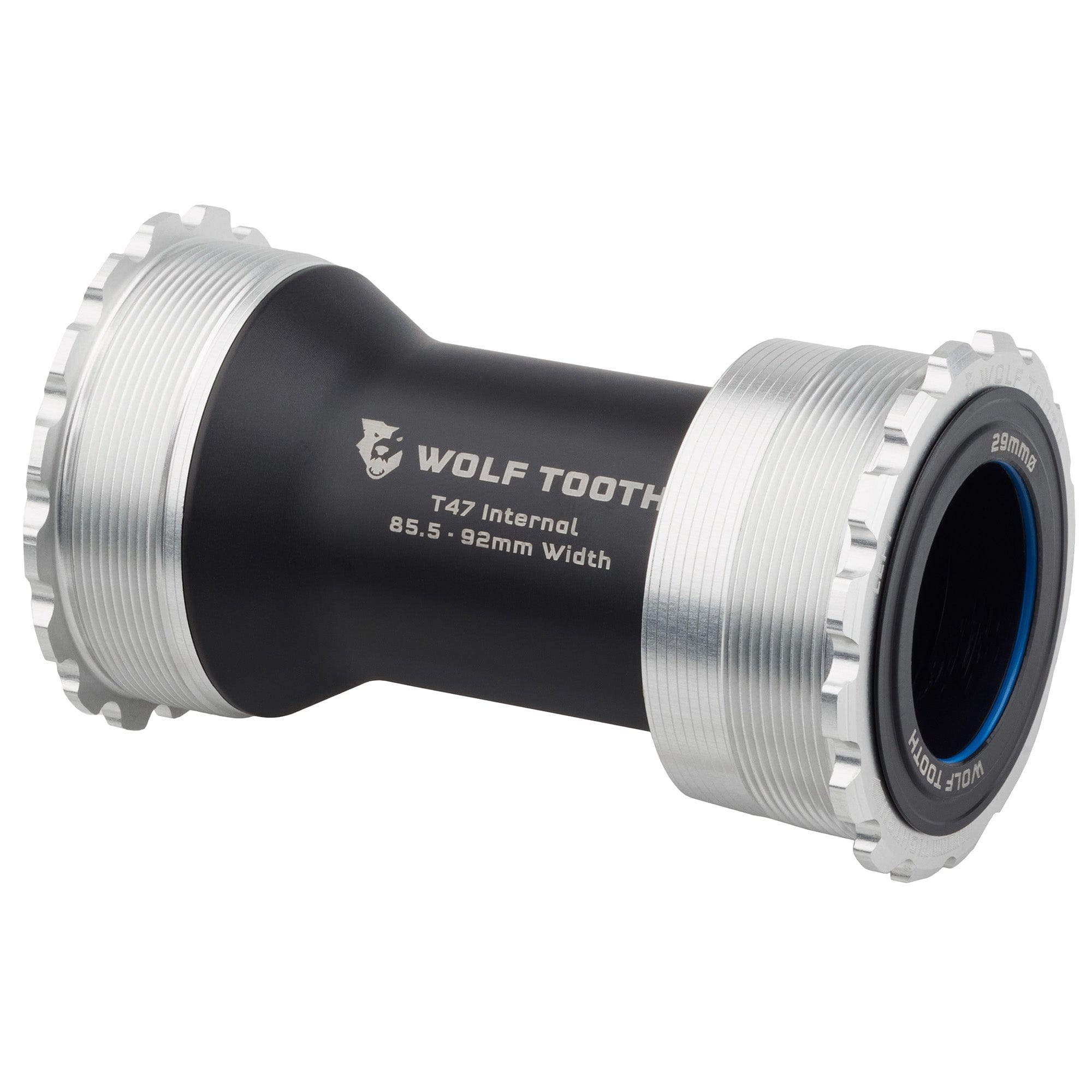 29mm / Raw Silver T47 Internal Bottom Bracket