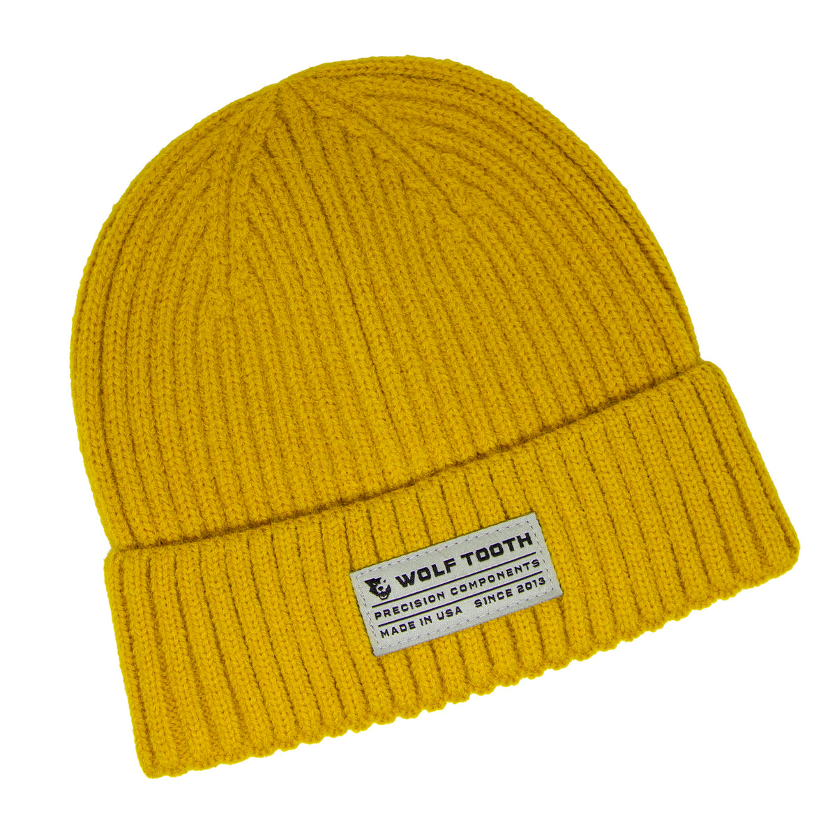 Wolf Tooth Gray Wool Beanie