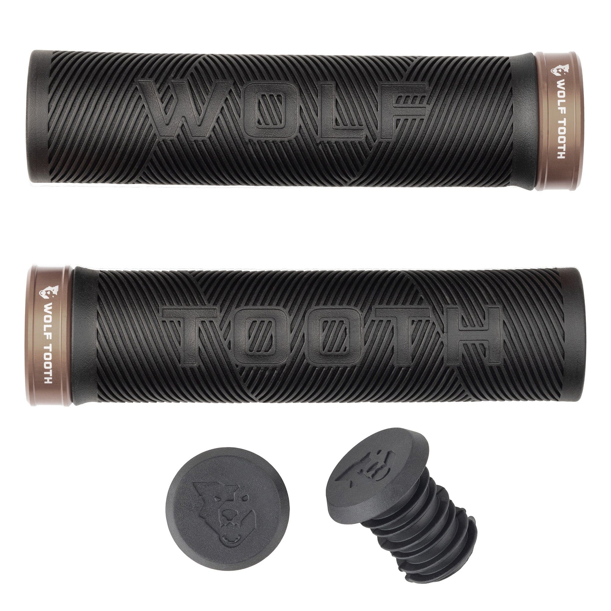 Black / Espresso Echo Lock-On Grips