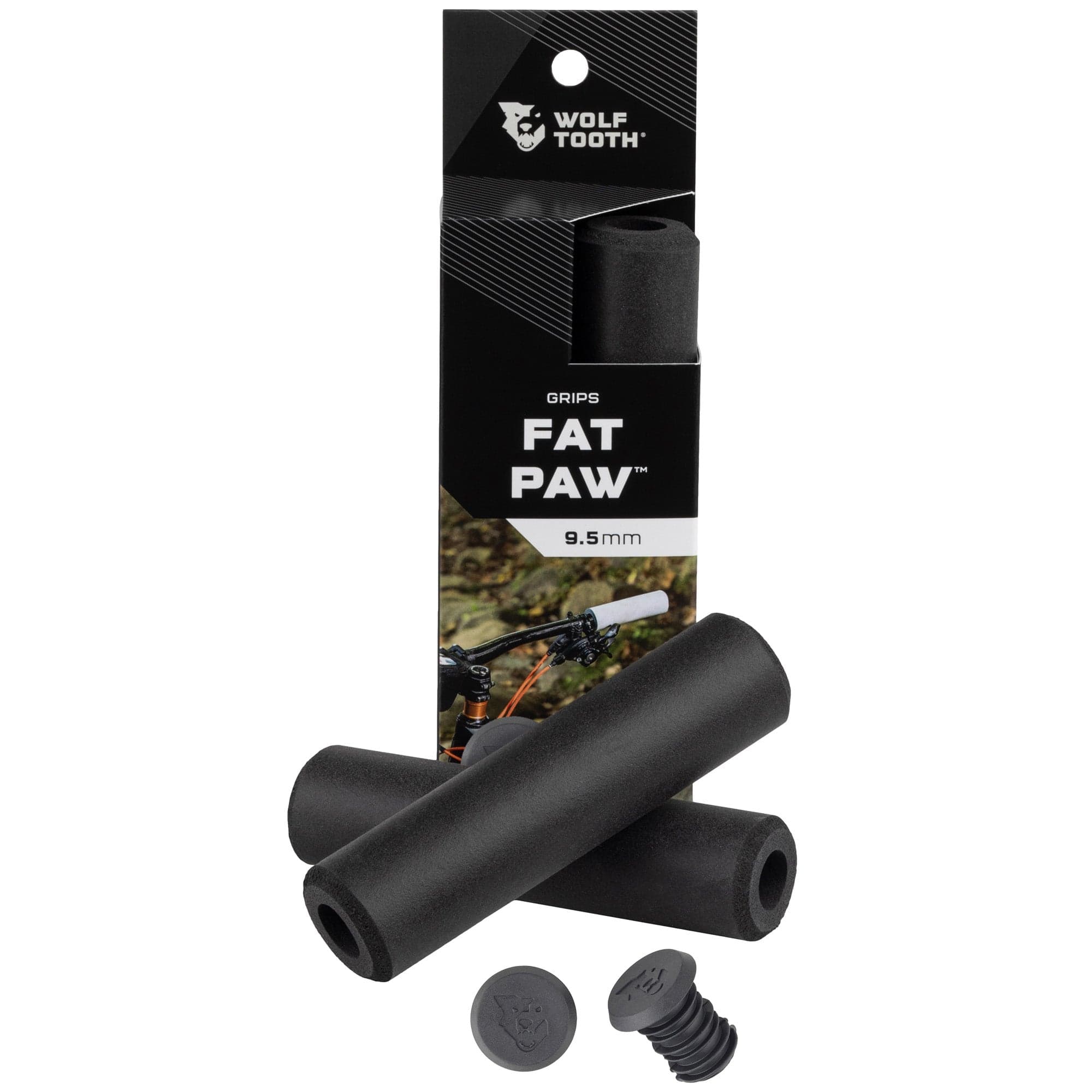 Silicone / Black Fat Paw Grips