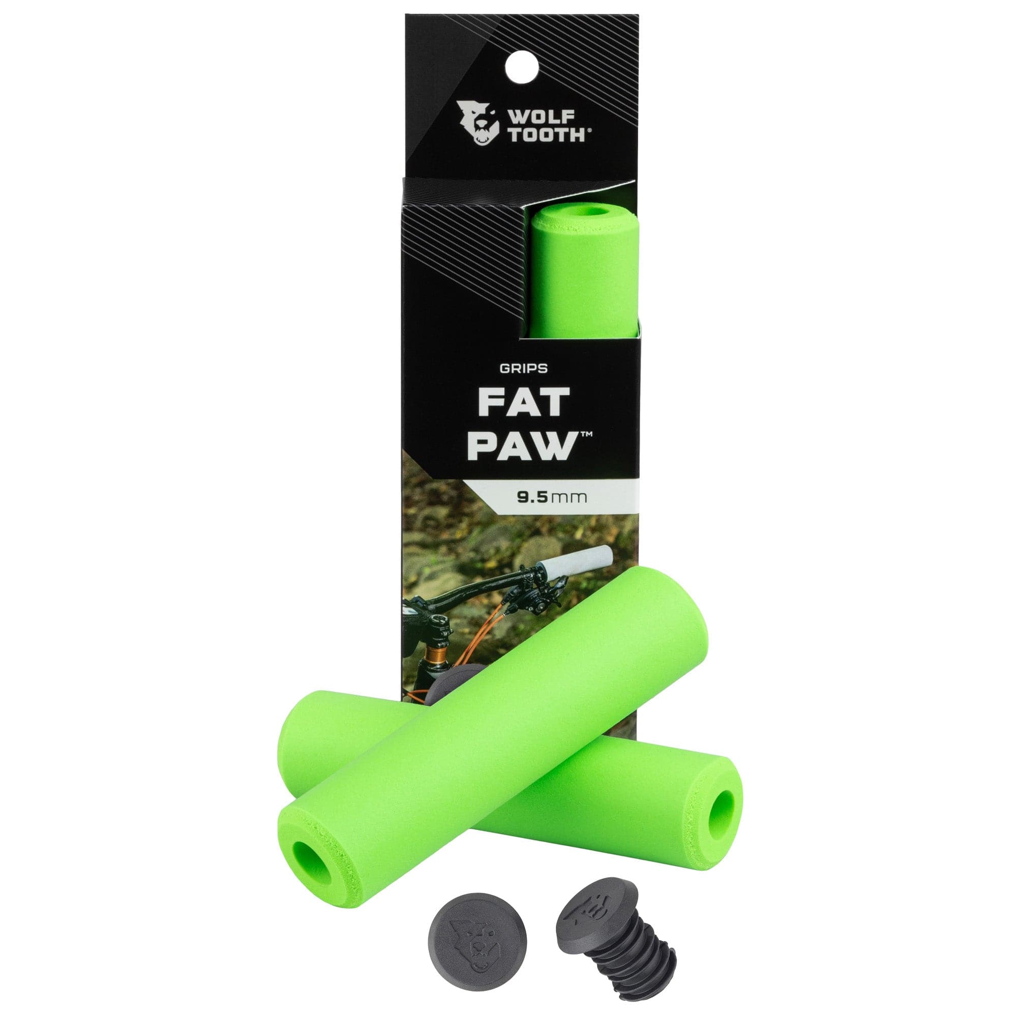 Silicone / Green Fat Paw Grips
