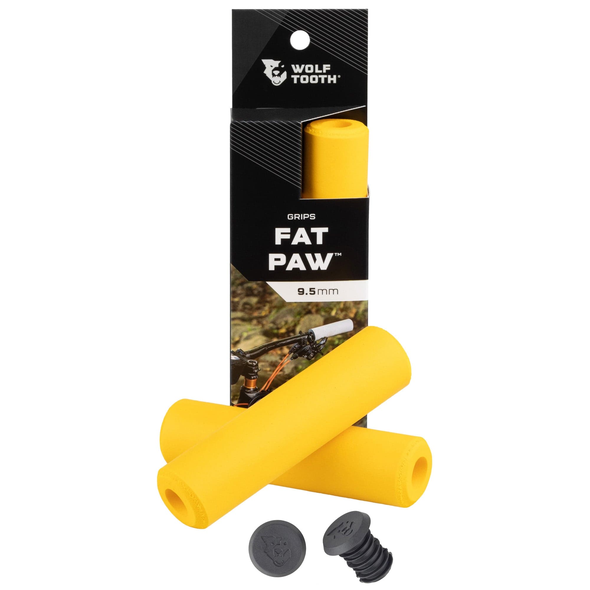 Silicone / Yellow Fat Paw Grips