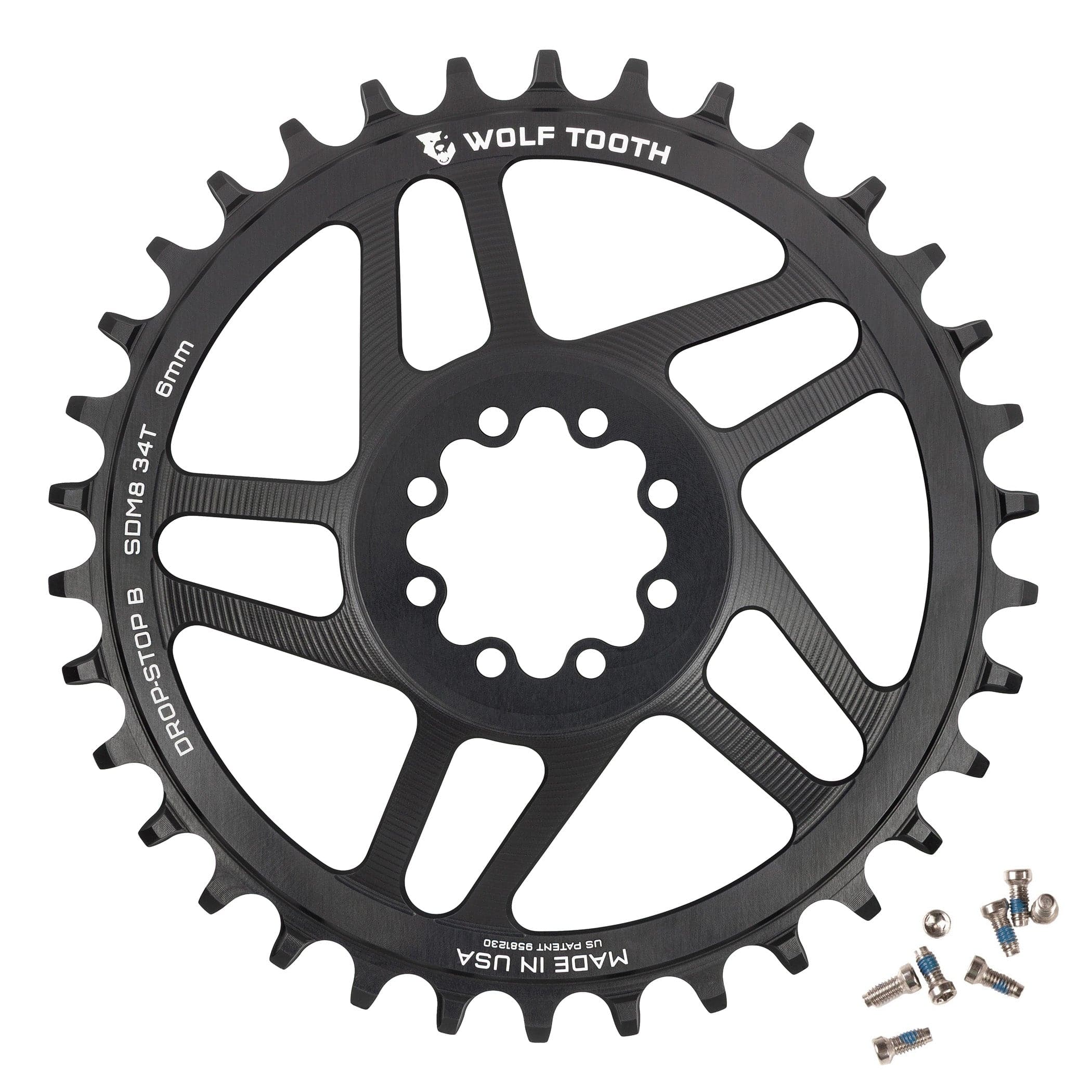 Direct Mount Chainrings for SRAM 8-Bolt Mountain Cranks