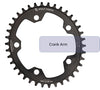 Oval 110 BCD Gravel / CX / Road Chainrings