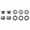 Aluminum / Grey Set of 5 Chainring Bolts+Nuts for 1X