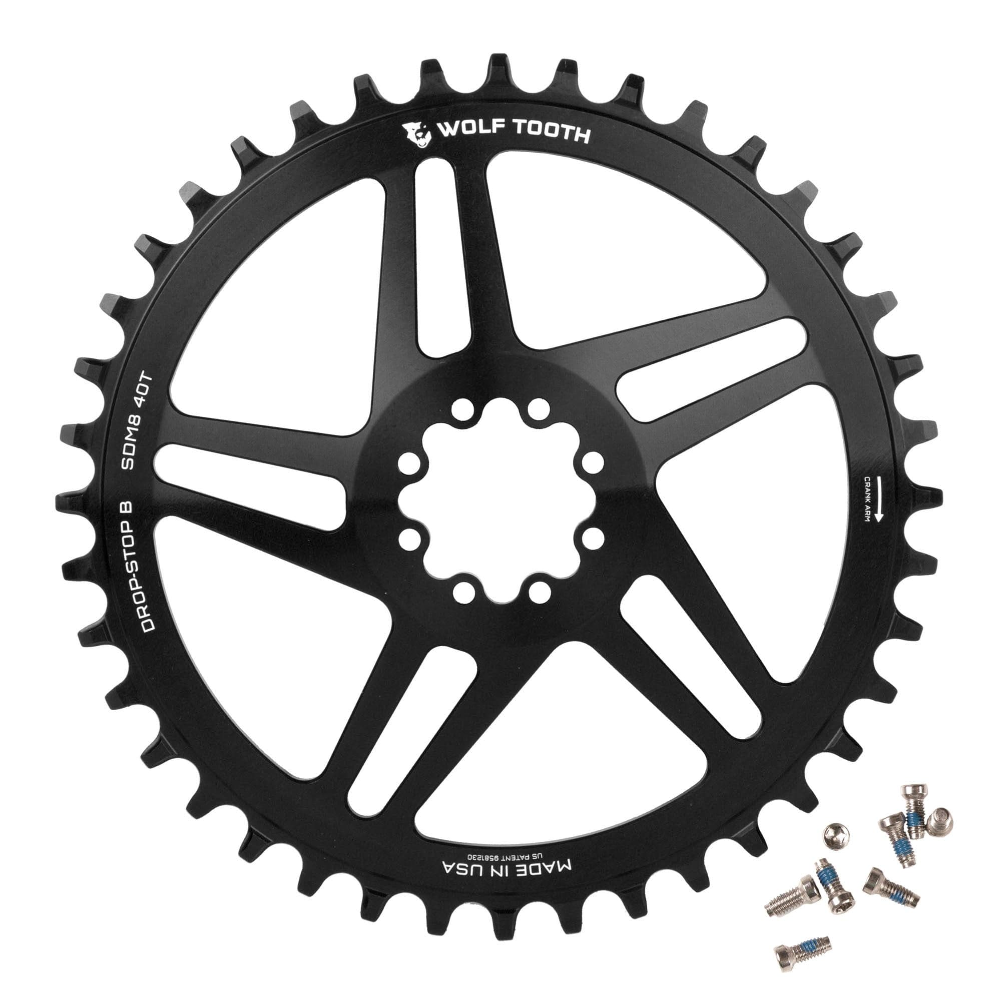 Direct Mount Chainrings for SRAM 8-Bolt Gravel Road Cranks