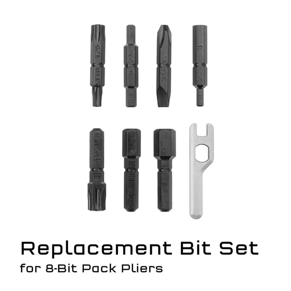 8-Bit Pack Pliers / Hex Bit Set 8-Bit System Replacement Parts