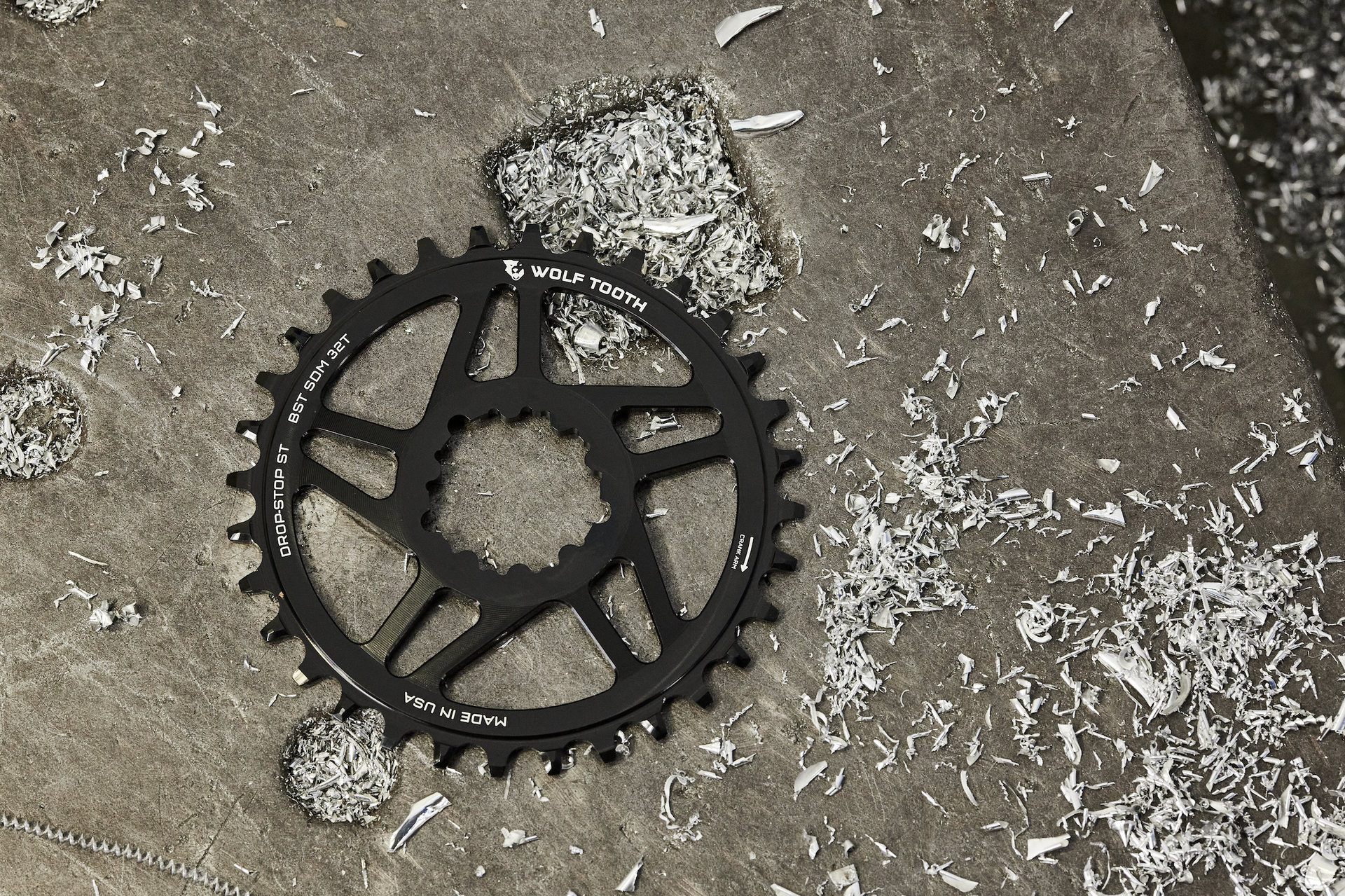Drop-Stop ST Direct Mount Chainrings for SRAM Cranks – Wolf