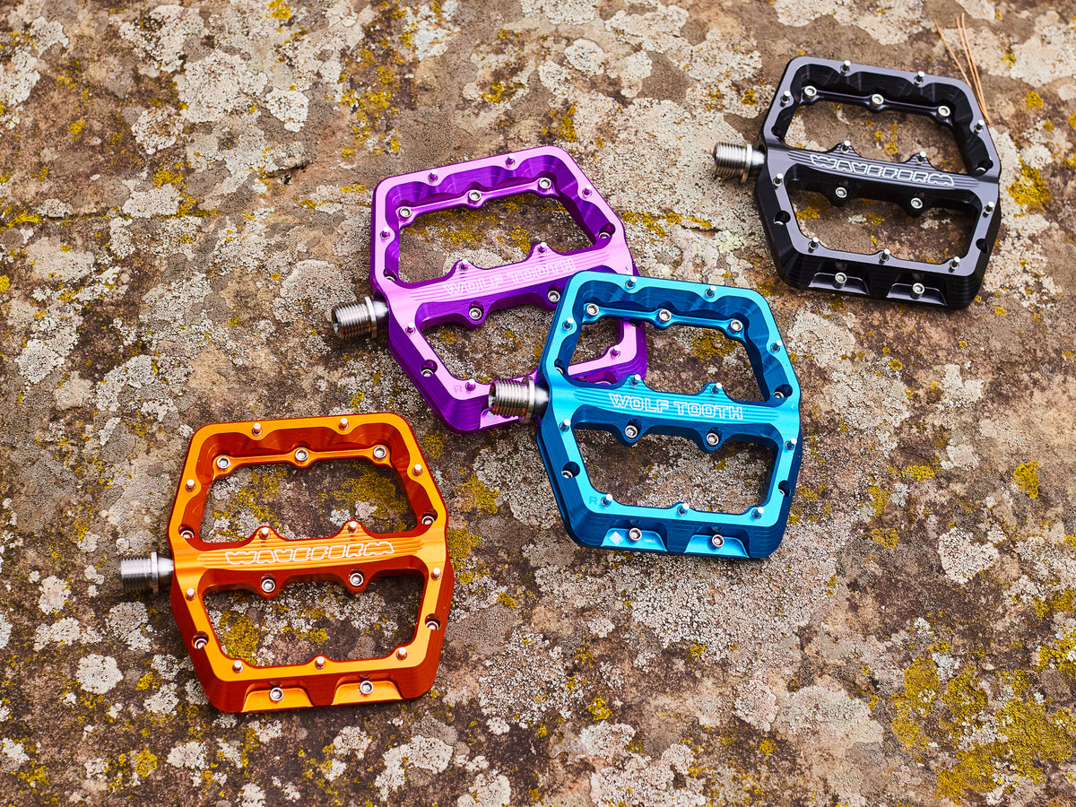 Introducing Waveform Aluminum Pedals Wolf Tooth Components