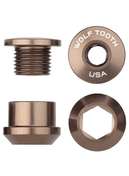 Single Chainring Bolt + Nut for 1X – Wolf Tooth Components