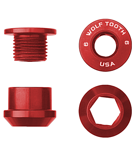 Single Chainring Bolt + Nut for 1X – Wolf Tooth Components