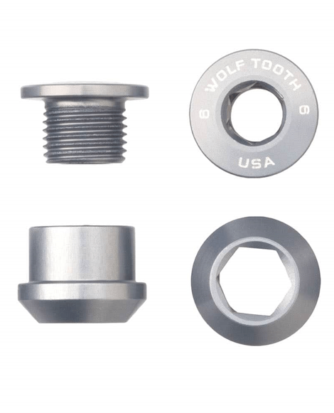 Single Chainring Bolt + Nut for 1X – Wolf Tooth Components