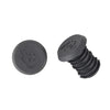 Rubber Bar End Plug - Set of 2 / Black Lock-on Grip Replacement Parts