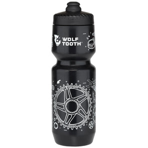 Black Wolf Tooth Components Water Bottle 26oz