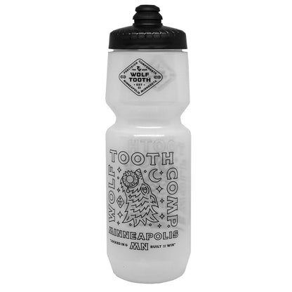Clear / 26oz Wolf Tooth Locked In Water Bottle 26oz