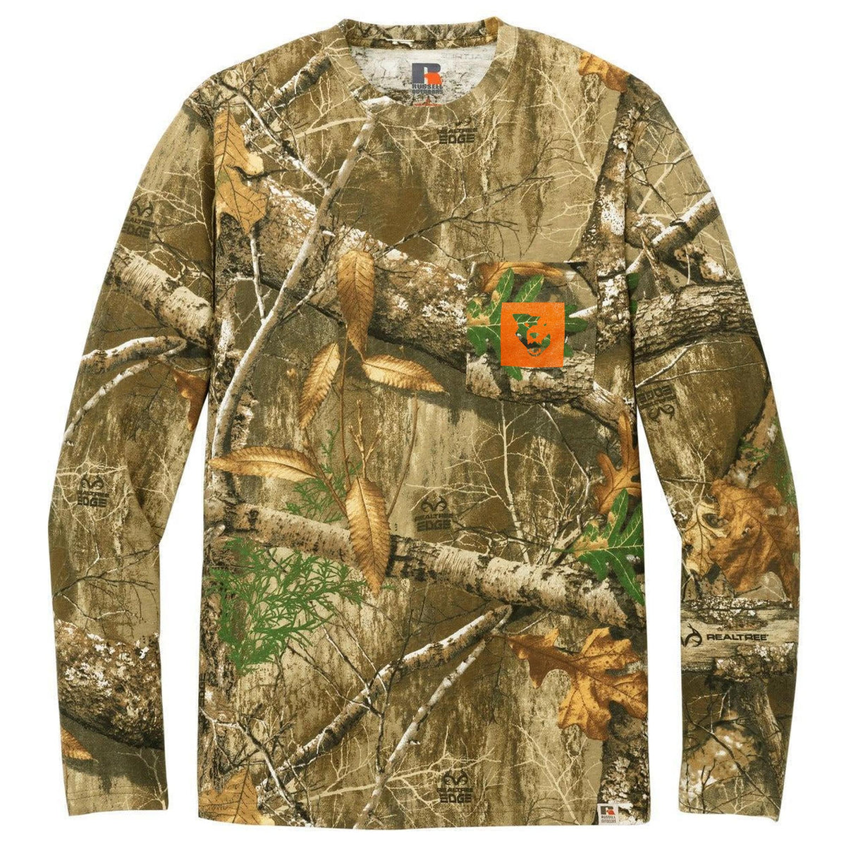Black / Extra Small Wolf Tooth Long Sleeve Camo T-Shirt