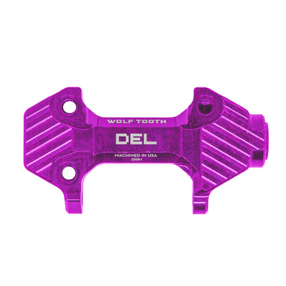 DEL Gravel Race Pedal Body - Left - Ultraviolet Purple Clipless Pedal Replacement Parts