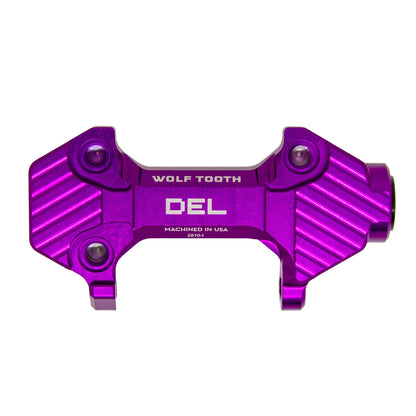 DEL Gravel Race Pedal Body - Left - Ultraviolet Purple Clipless Pedal Replacement Parts
