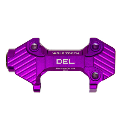 DEL Gravel Race Pedal Body - Right - Ultraviolet Purple Clipless Pedal Replacement Parts