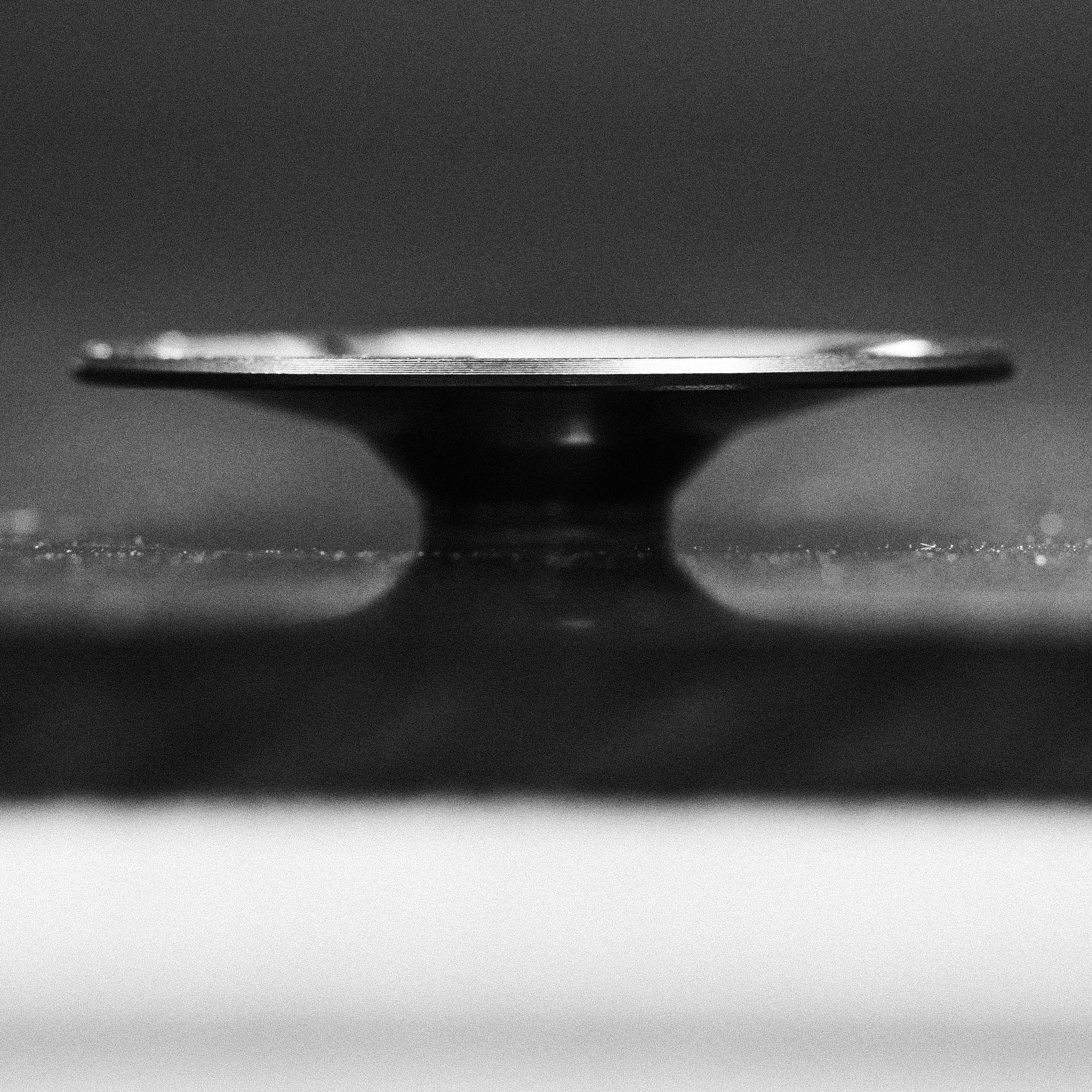 Shadow Gray MK0 Ultralight Low Profile Stem Cap