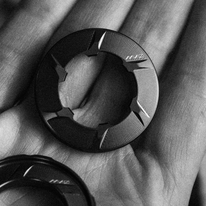 Shadow Gray MK0 Centerlock Rotor Lockring – Internal Spline