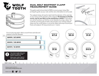 Dual-Bolt Seatpost Clamp