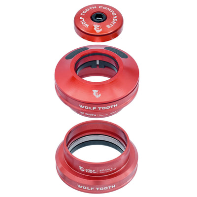 EC44 Upper & Lower Set / Red Wolf Tooth Premium EC44 Aero Headset for Semi-Internal Routing