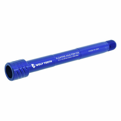 Blue Floating Axle for Fox Suspension Forks