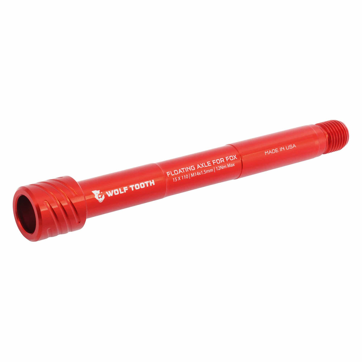 Red Floating Axle for Fox Suspension Forks