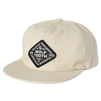 One Size / Eggshell Wolf Tooth Locked in Cotton Twill Hat