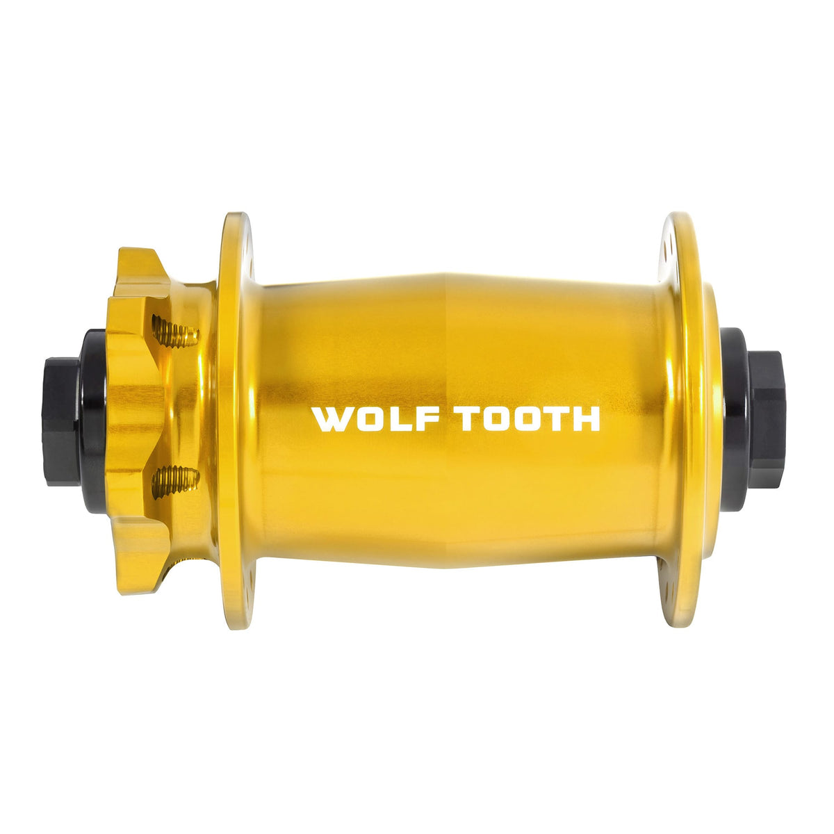 Gold / 28h Mountain Front Hub - J-Bend 6-Bolt Boost