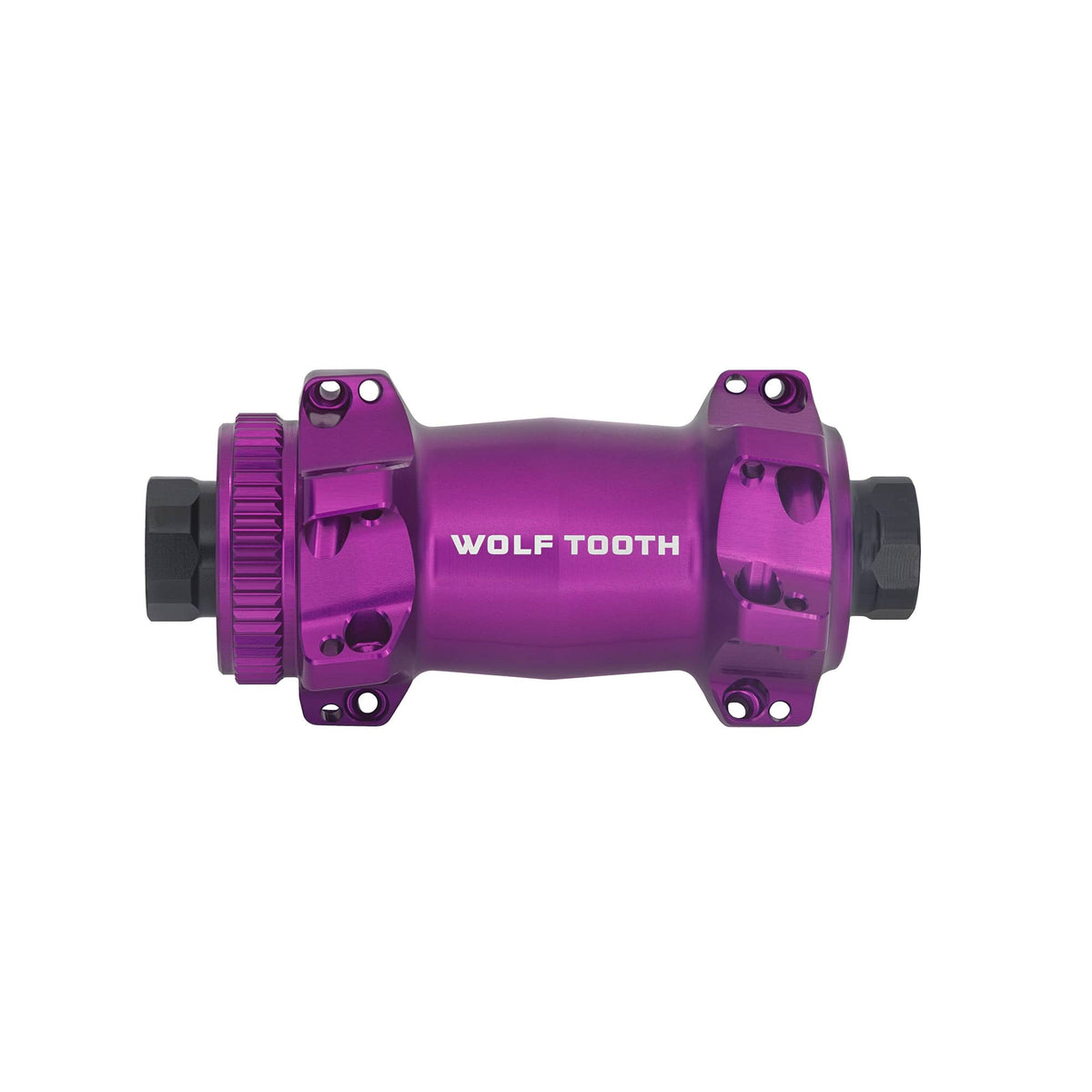 Ultraviolet Purple Road / Gravel Front Hub - Straight Pull Centerlock