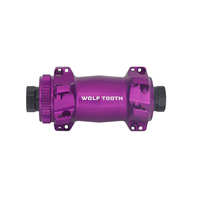 Ultraviolet Purple Road / Gravel Front Hub - Straight Pull Centerlock