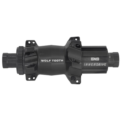 Black / N3W / 40t Road / Gravel Rear Hub - Straight Pull Centerlock