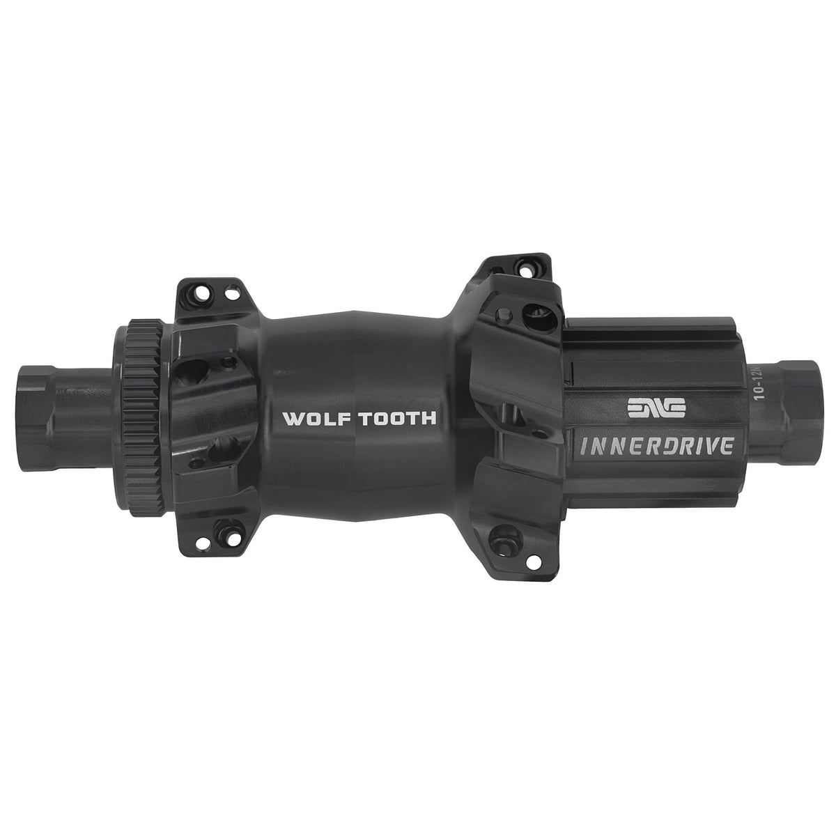 Black / N3W / 60t Road / Gravel Rear Hub - Straight Pull Centerlock