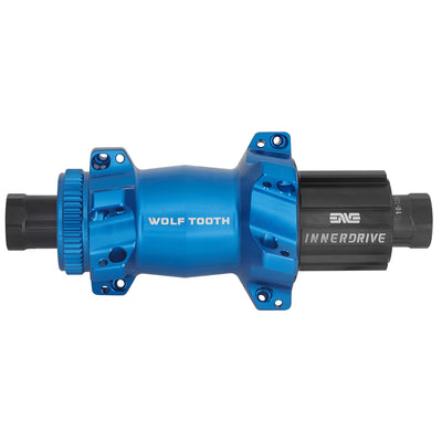 Blue / N3W / 60t Road / Gravel Rear Hub - Straight Pull Centerlock