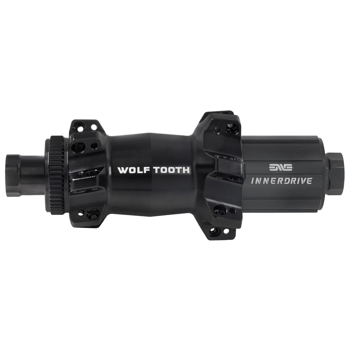 Black / HG / 60t Mountain Rear Hub - Straight Pull Centerlock Boost