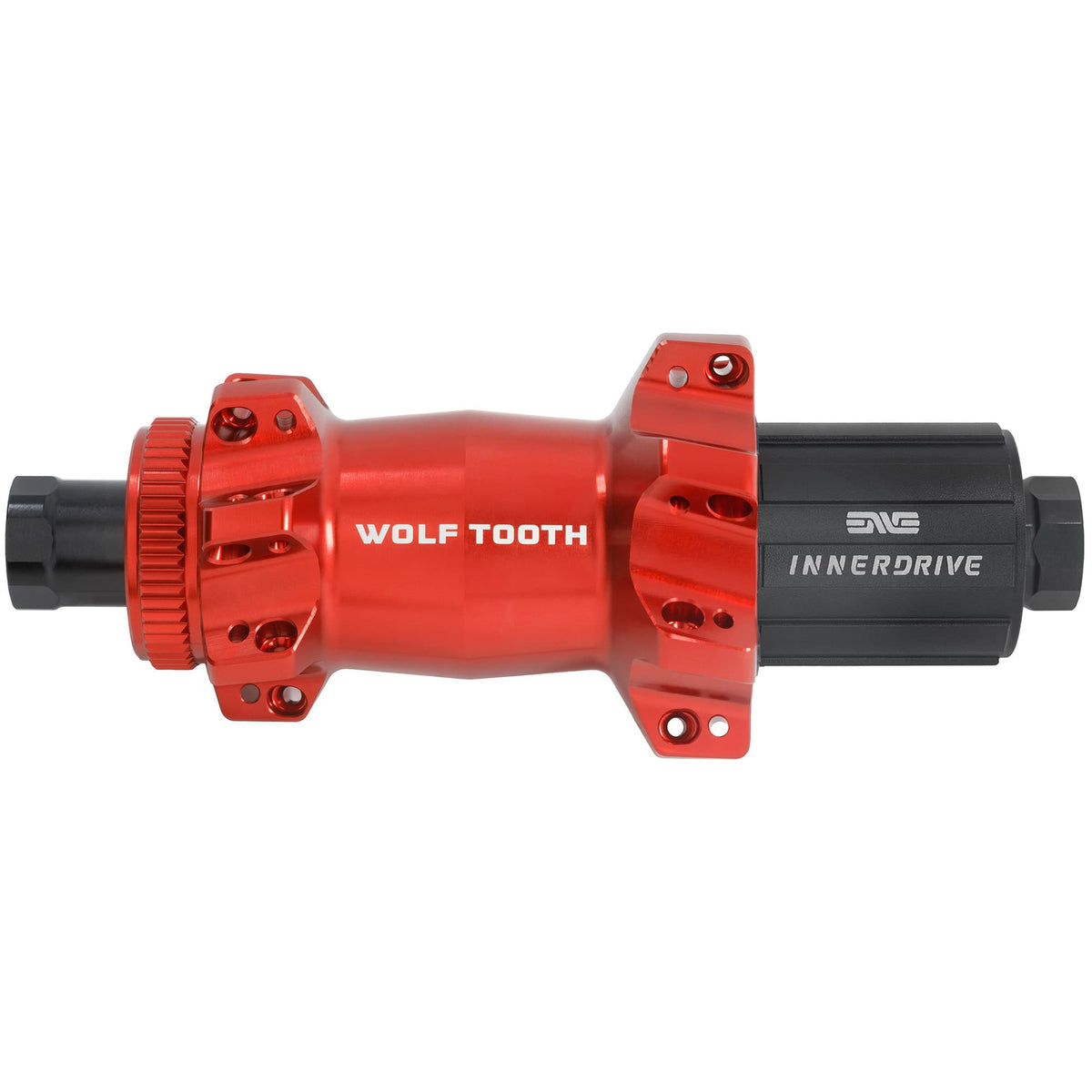Red / HG / 60t Mountain Rear Hub - Straight Pull Centerlock Boost