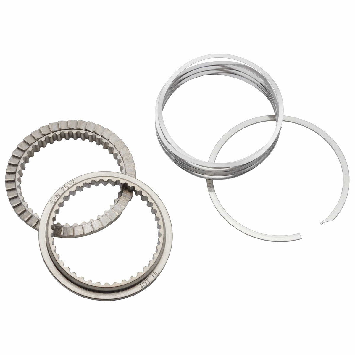 1A. Innerdrive Rear Hub Ratchet Kit - 40 Wolf Tooth Hub Replacement Parts
