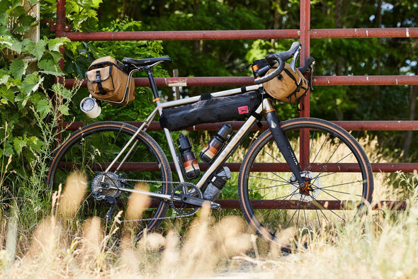 Black with Black Decals Lithic Carbon Gravel Fork