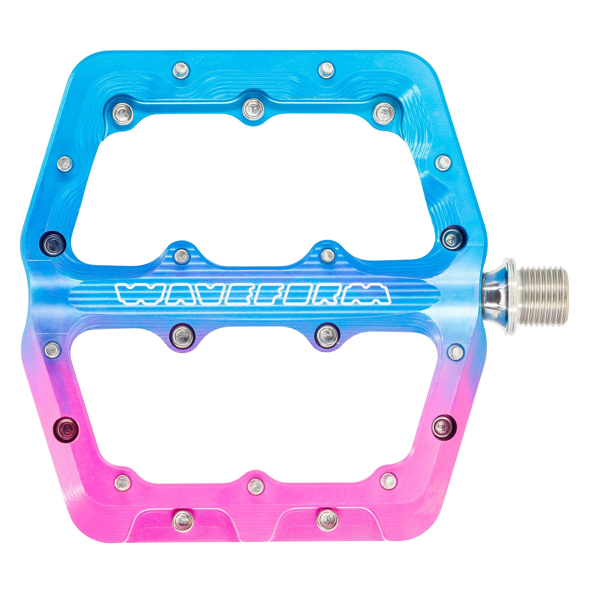 Limited Edition Waveform Aluminum Pedals - Cotton Candy – Wolf