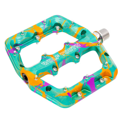 Large / Tropical Shirt Limited Edition Waveform Aluminum Pedals - Tropical Shirt