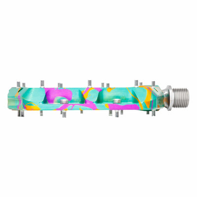 Large / Tropical Shirt Limited Edition Waveform Aluminum Pedals - Tropical Shirt